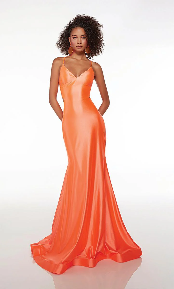 Alyce Paris Stretchy Lace-up Back Prom Dress 61674 - Image 6