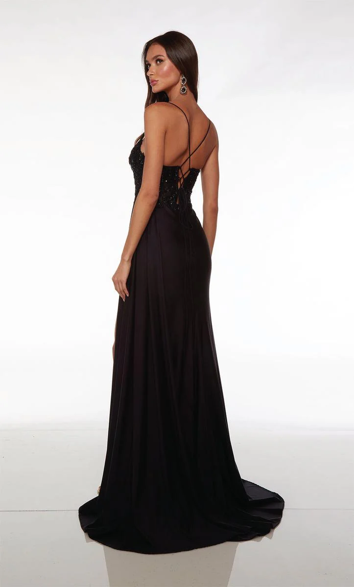 Ava Presley Fitted Long Prom Dress 61701 - Image 2