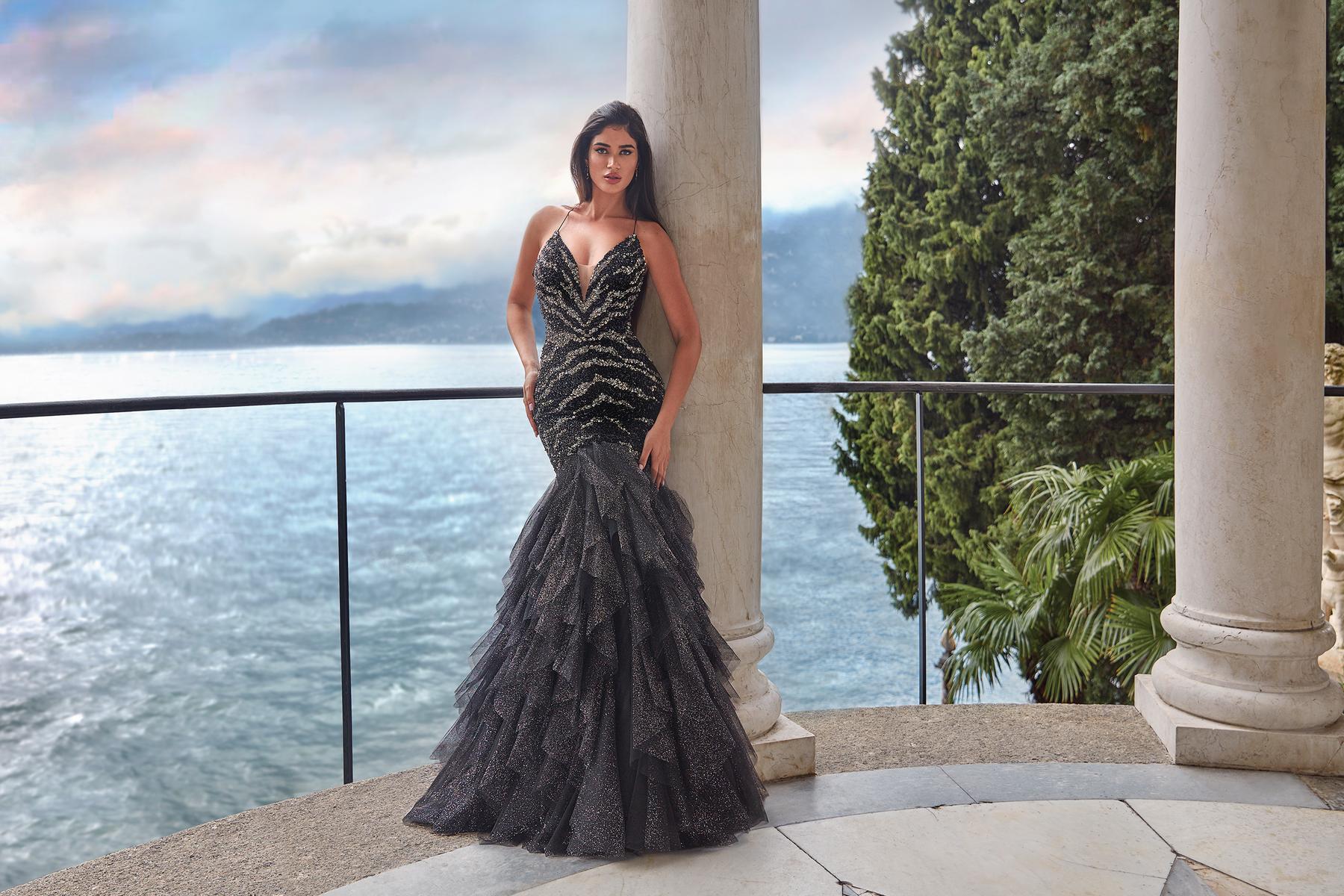 Alyce Paris Sequin Mermaid Prom Dress 61721 - Image 3