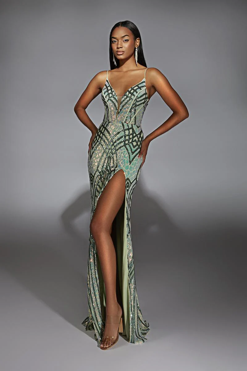Alyce Prom Dress 61919 - Image 3