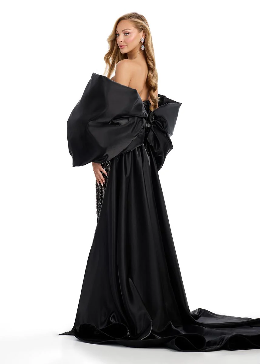 ASHLEYlauren Bow Overskirt 12007 - Image 2