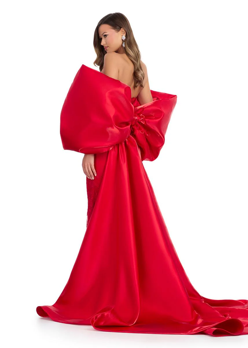 ASHLEYlauren Bow Overskirt 12007 - Image 8