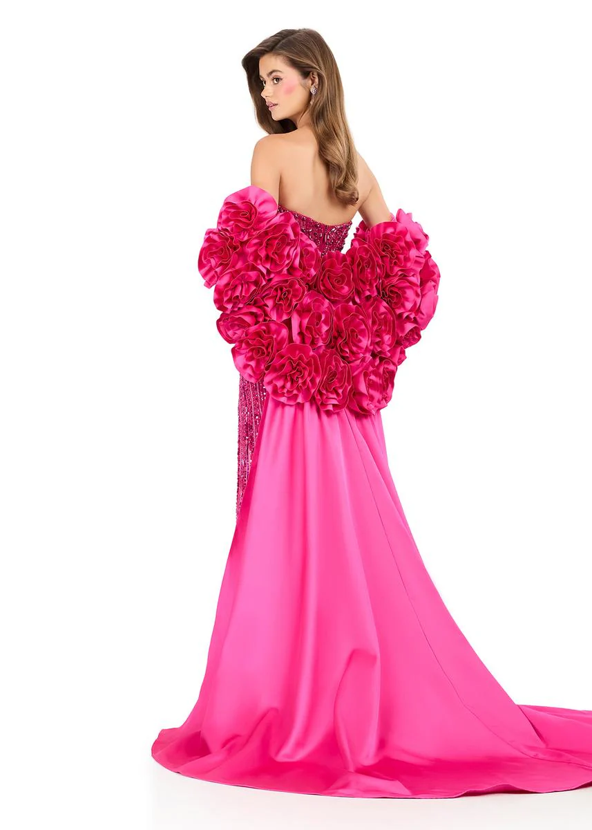 ASHLEYlauren Rosette Cape 12040 - Image 7