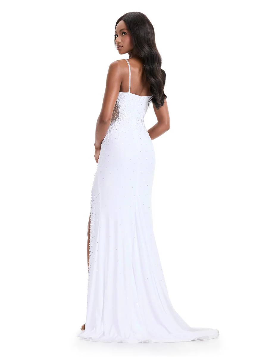 ASHLEYlauren Embellished Prom Dress 12071 - Image 2
