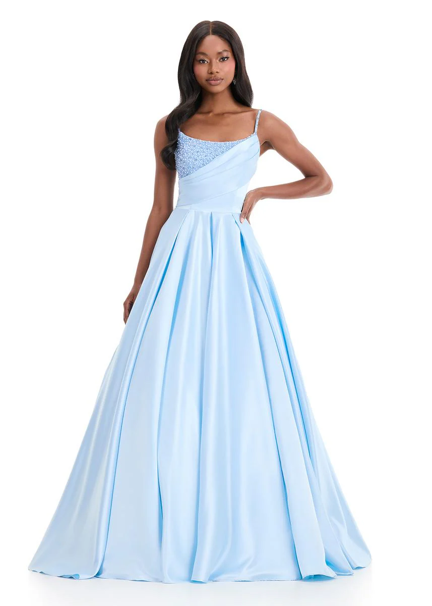 ASHLEYlauren Ball Gown Prom Dress 12086 - Image 5