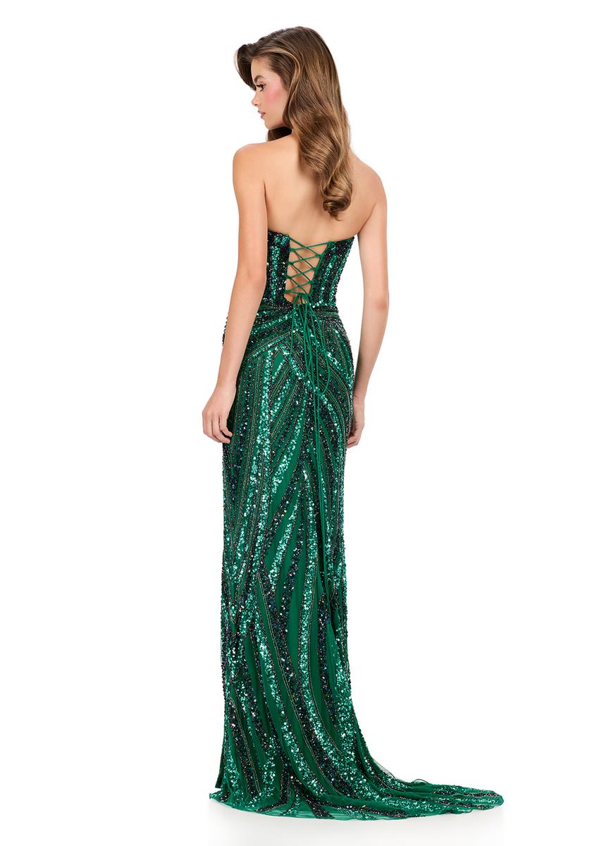 ASHLEYlauren Sequin Lace-up Back Prom Dress 12230 - B - Image 13