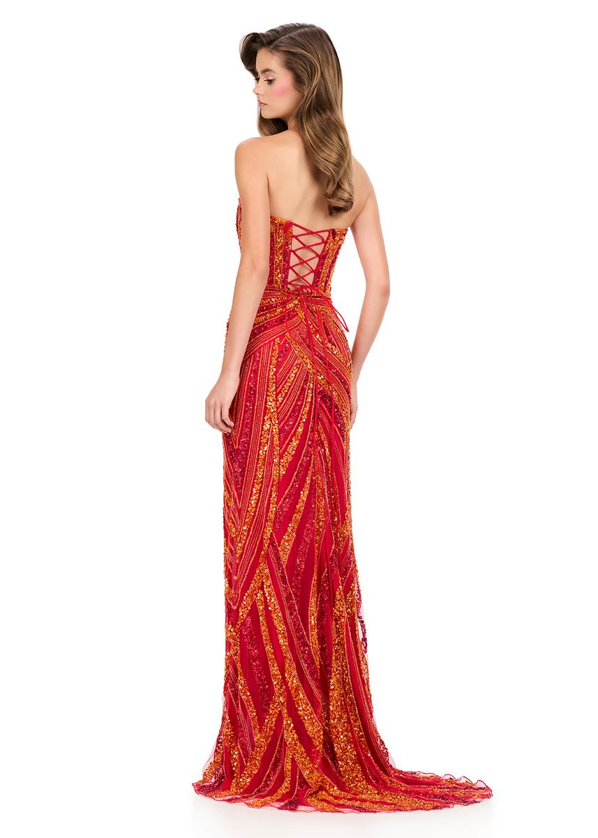 ASHLEYlauren Sequin Lace-up Back Prom Dress 12230 - B - Image 19