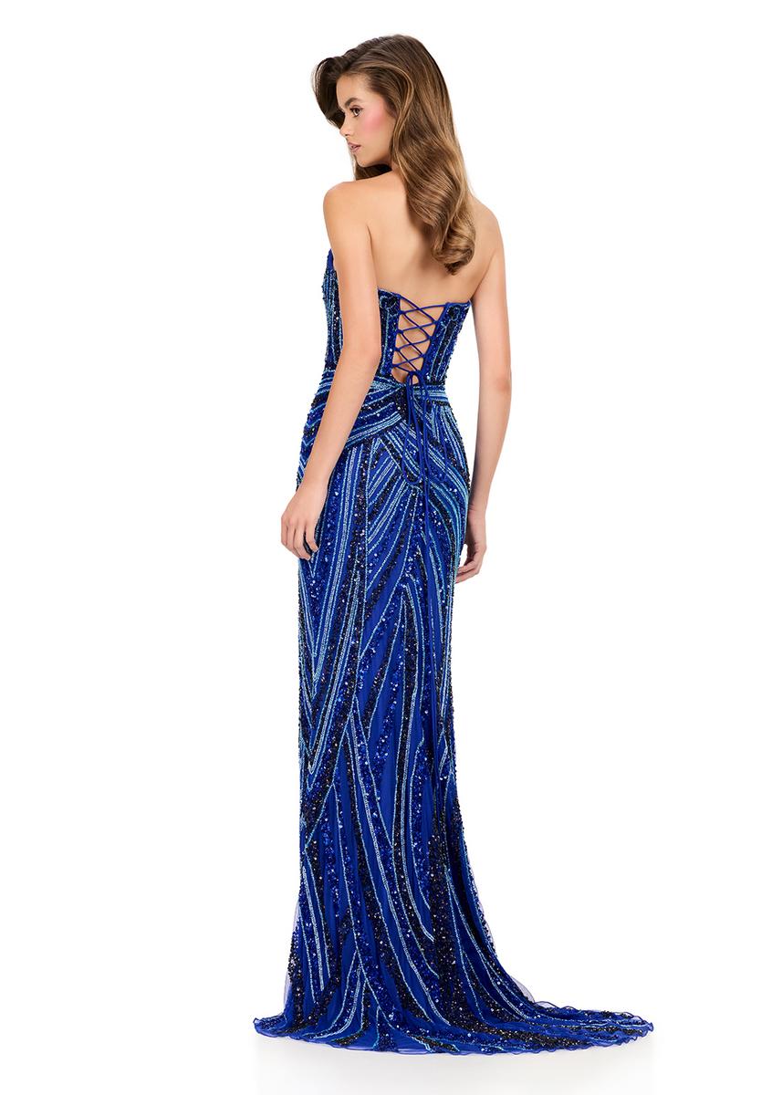 ASHLEYlauren Sequin Lace-up Back Prom Dress 12230 - B - Image 5