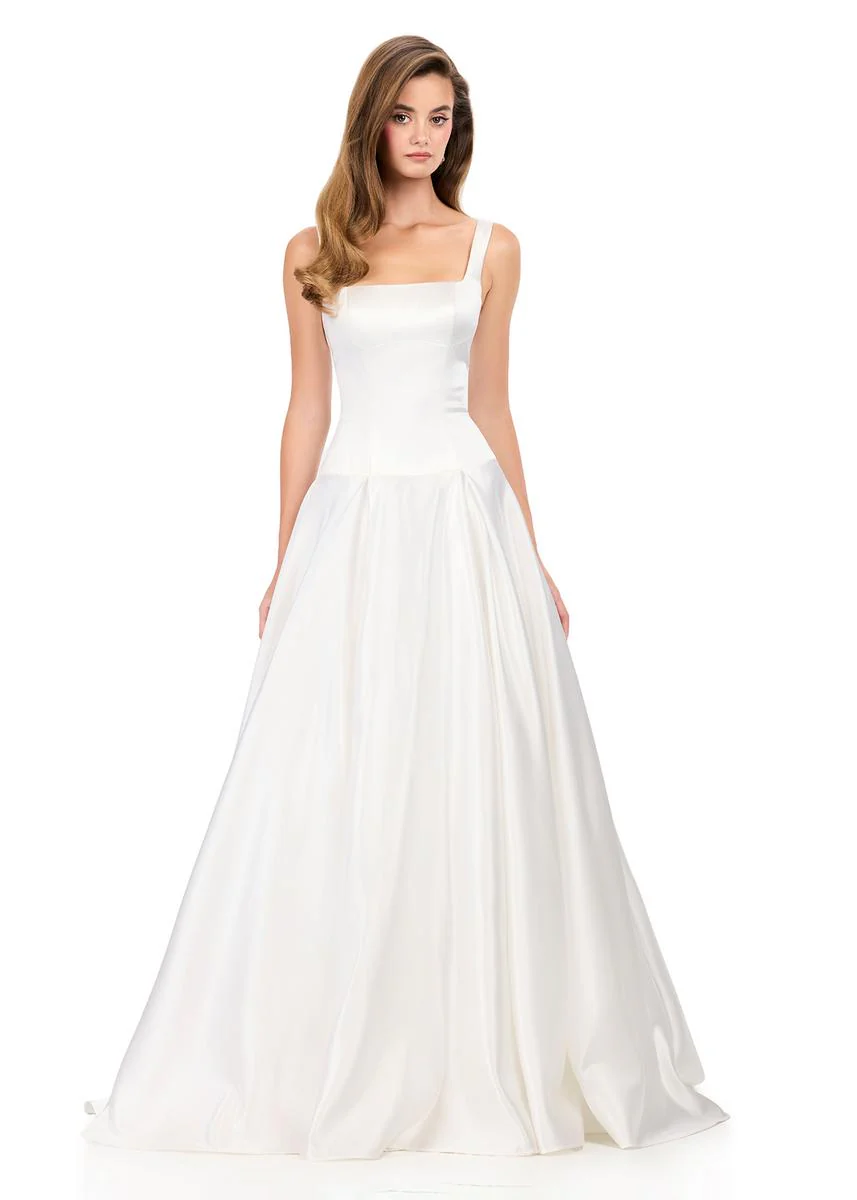 ASHLEYlauren Beaded Prom Dress 12277 - Image 9