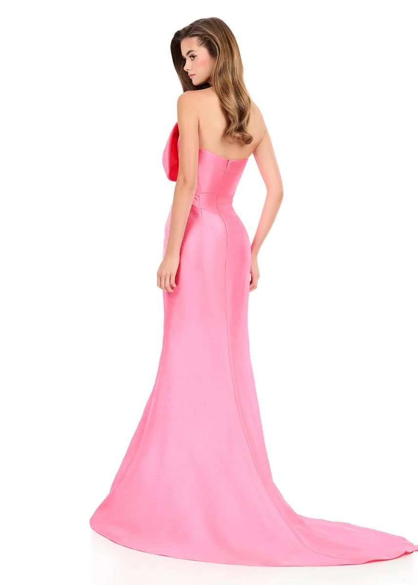 ASHLEYlauren Tight Bow Prom Dress 12279 - Image 16