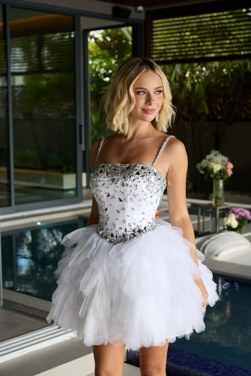 Ava Presley Extra Ruffled Homecoming Dress 29180 - Image 16