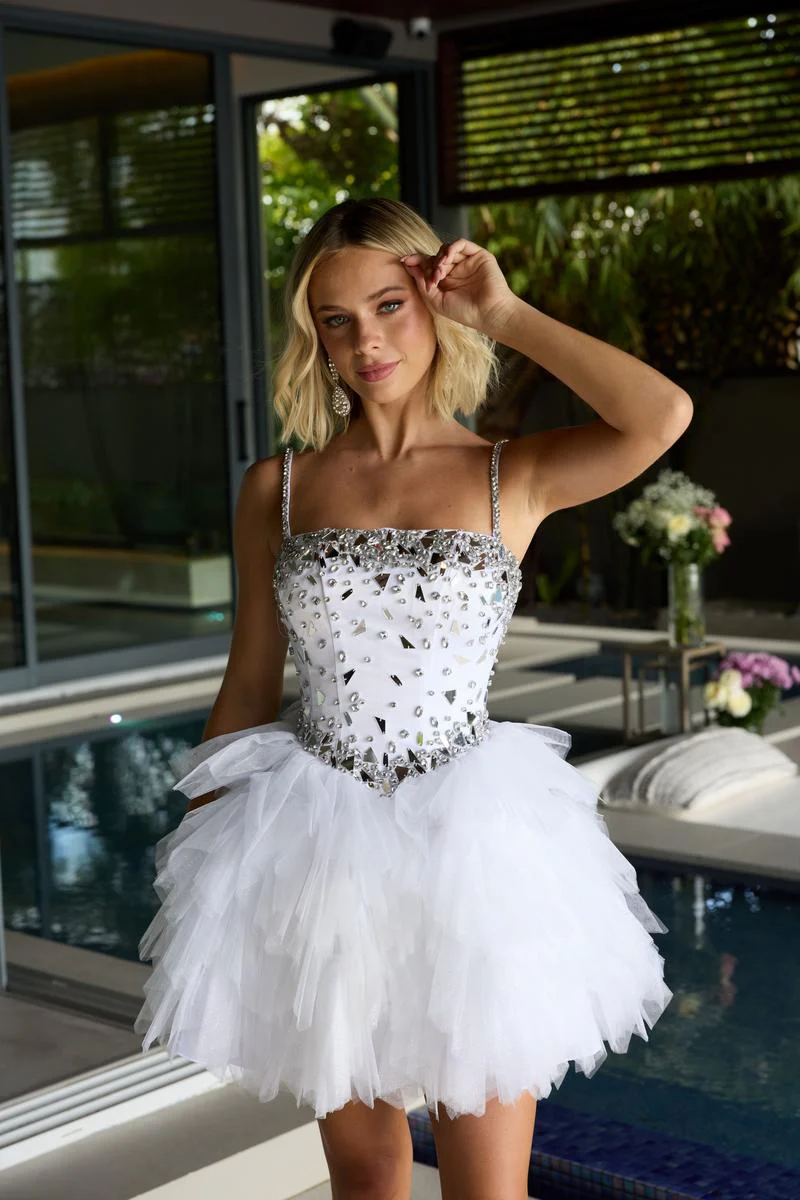 Ava Presley Extra Ruffled Homecoming Dress 29180 - Image 17