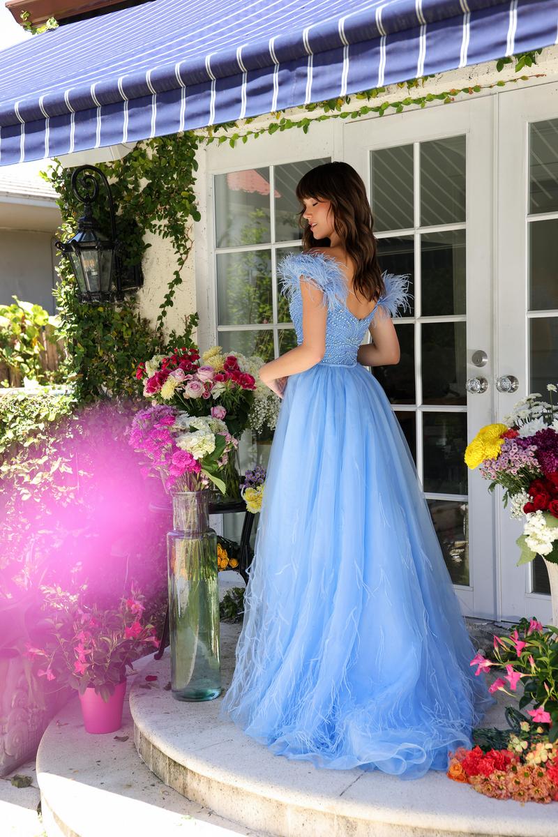Ava Presley Beaded Long Pageant Dress 29233 - Image 2