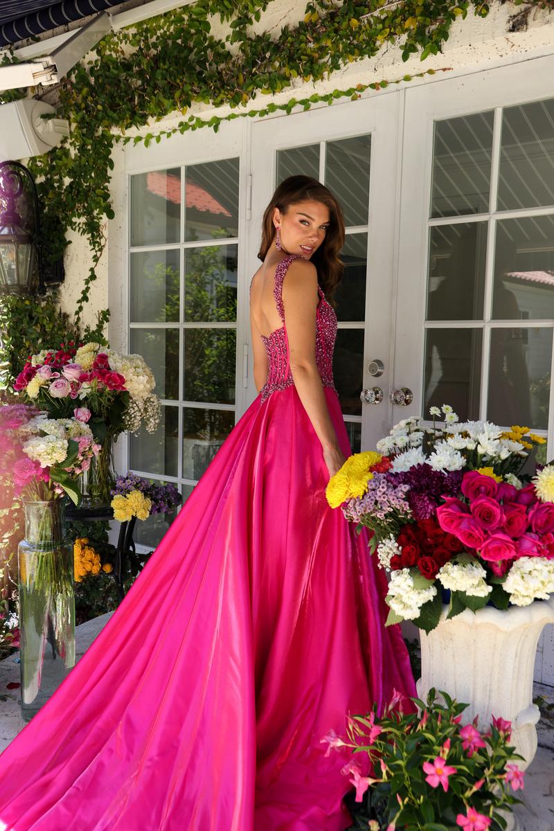 Ava Presley A-Line Prom Dress 29521 - Image 4