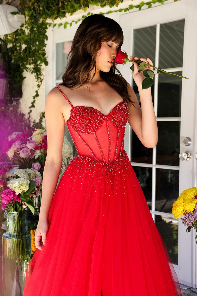 Ava Presley Corset Ballgown Prom Dress 29530 - Image 6