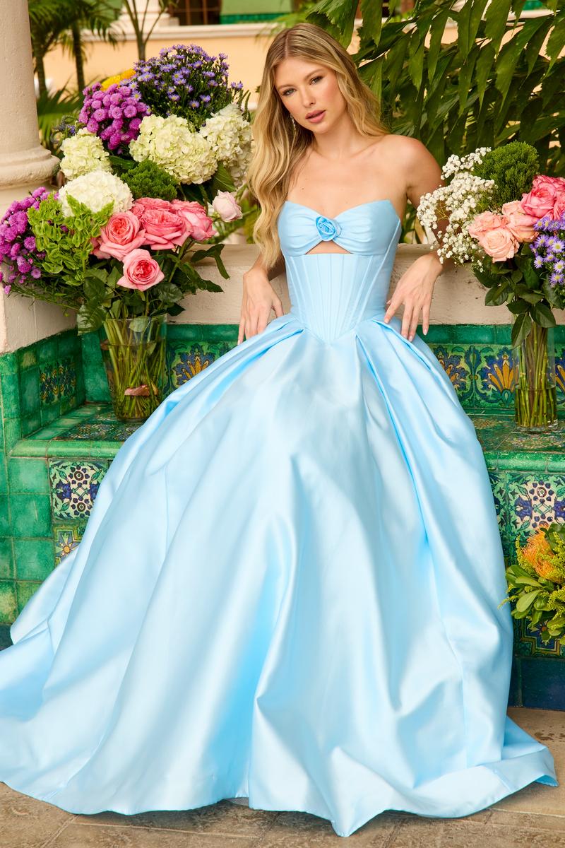 Ava Presley Cut-Out Ballgown Prom Dress 47223 - Image 14