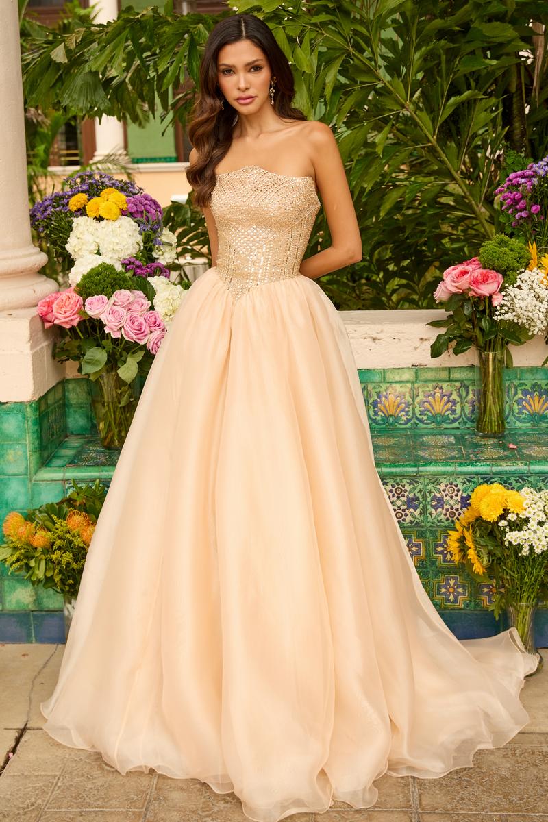 Ava Presley Ballgown Prom Dress 47255 - Image 3