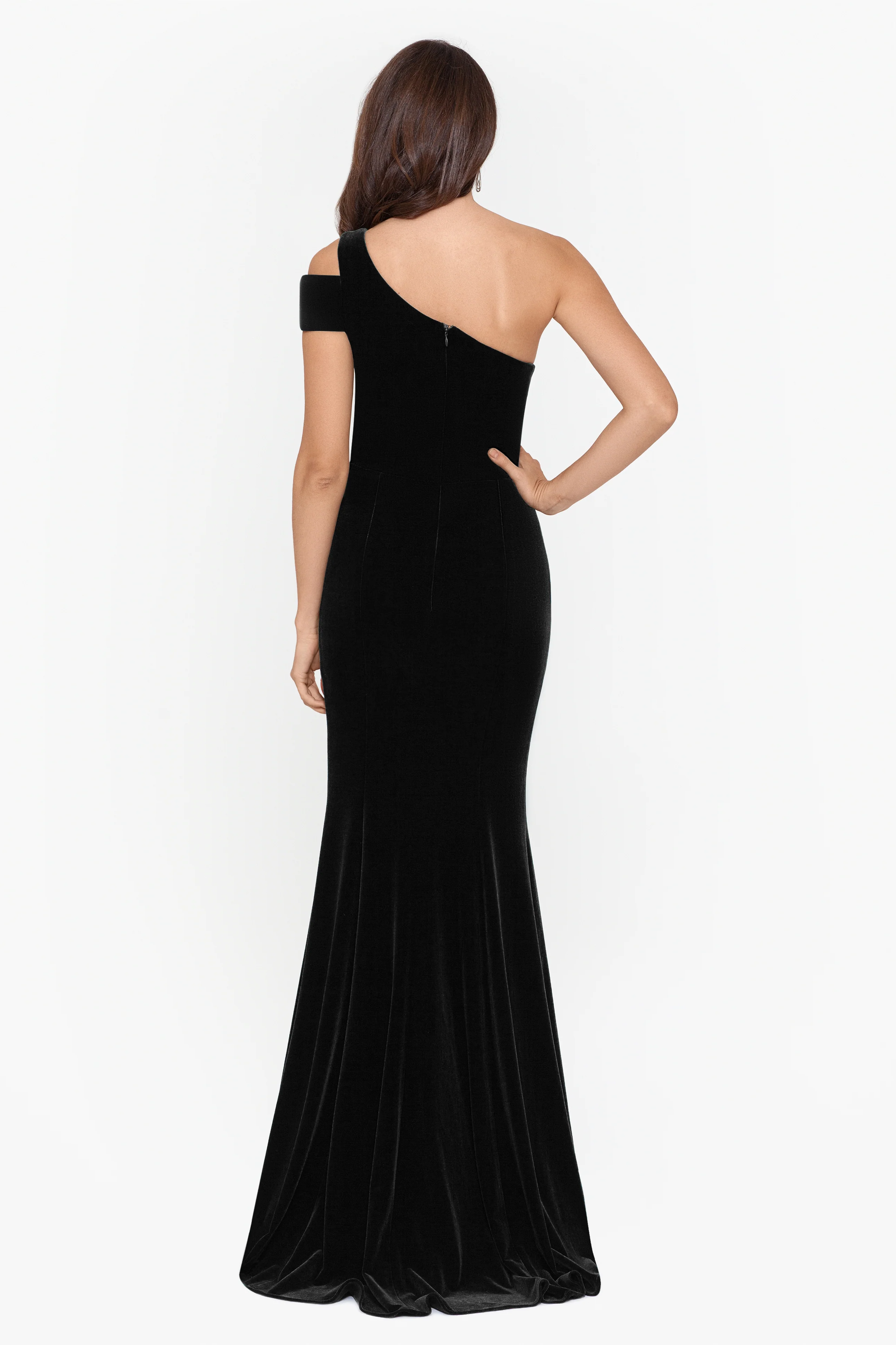 Betsy & Adam Long Dress A21575 - Image 3