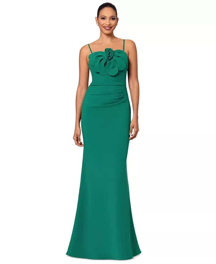 Betsy and Adam "Tina" 3D Flower Dress A26444 - Image 3