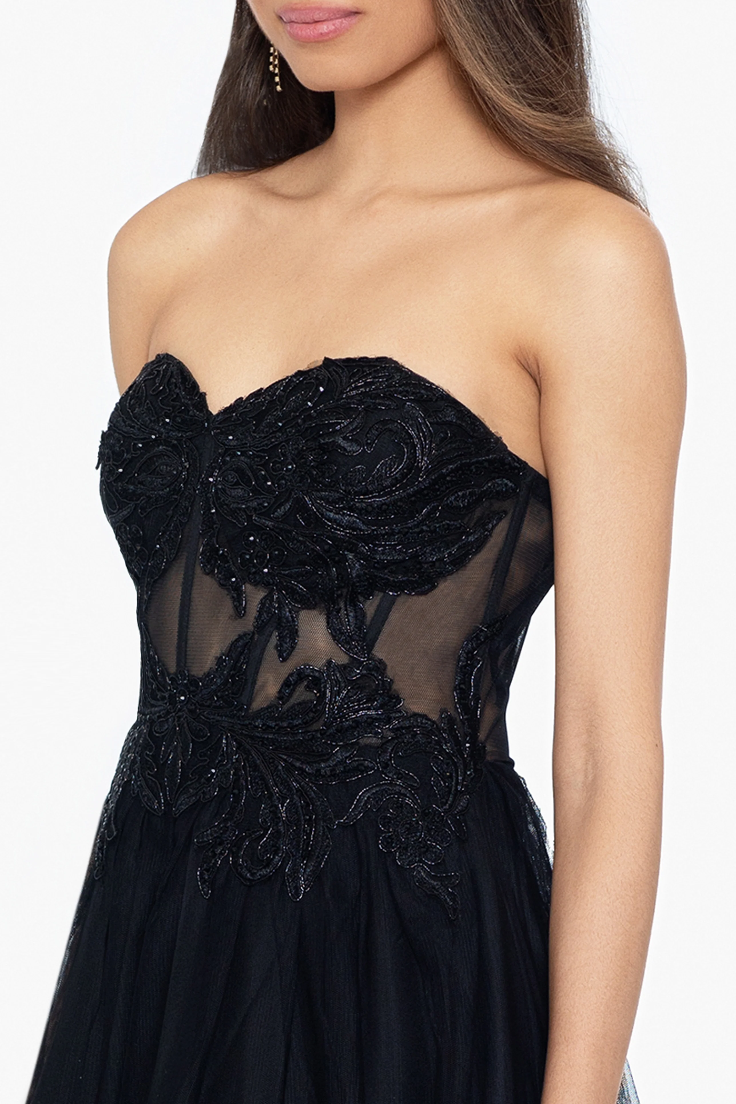 Blondie Nites Corset Homecoming Dress 3793BN - Image 3