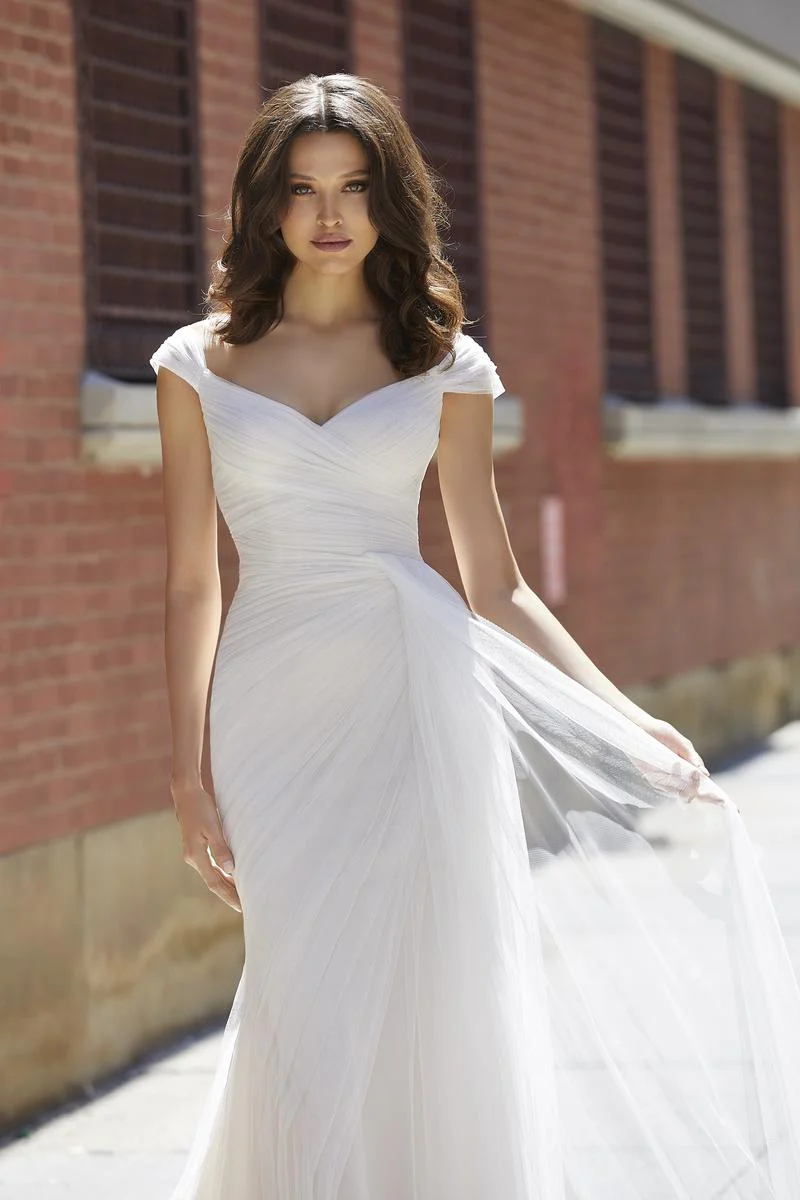 Blu Bridal by Morilee "Josette" Wedding Dress 4101 - Image 3