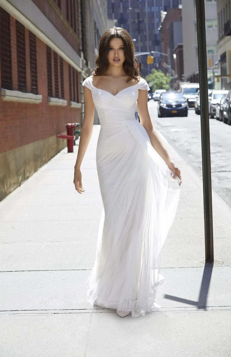 Blu Bridal by Morilee "Josette" Wedding Dress 4101 - Image 4