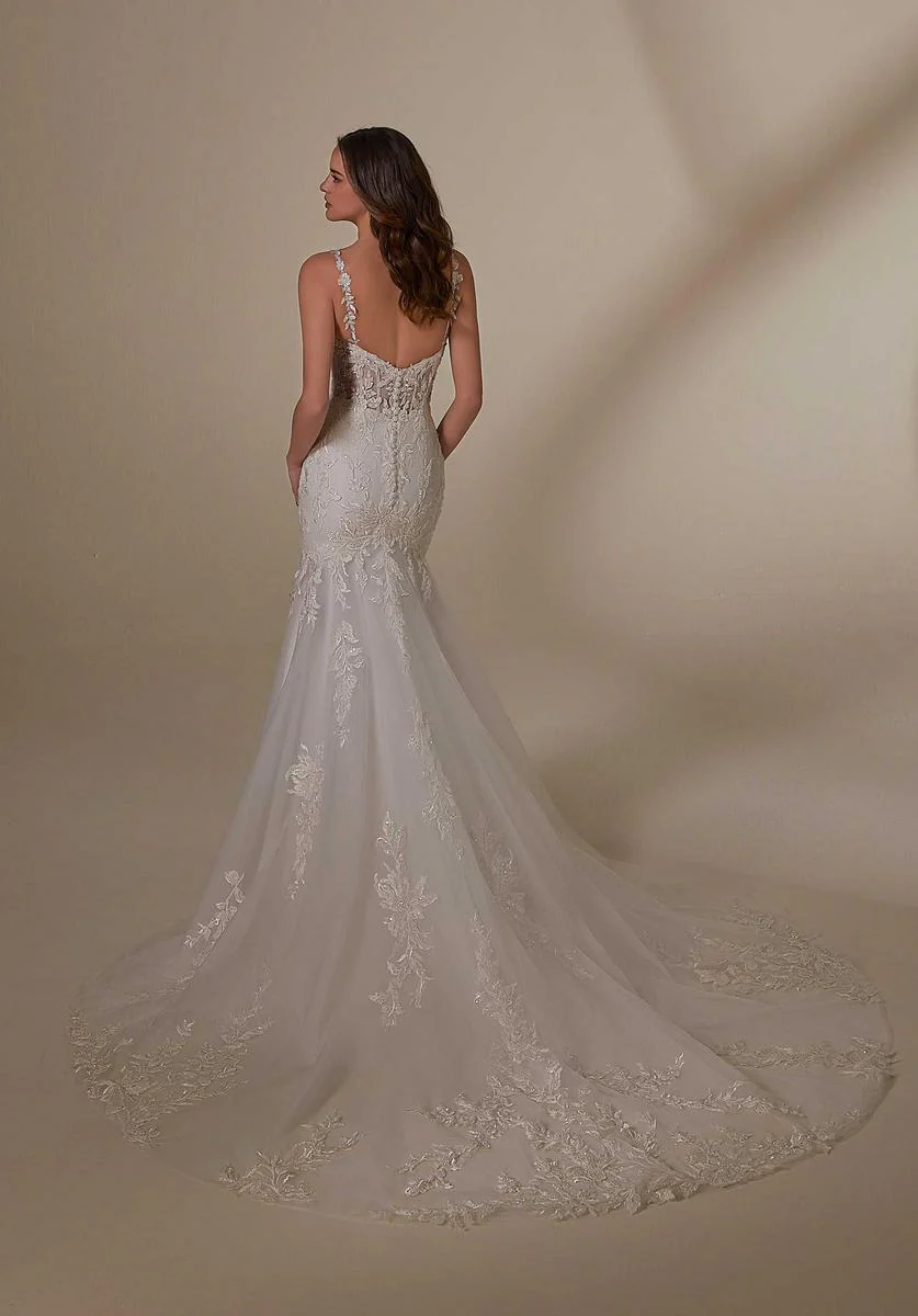 Blu Bridal by Morilee "Miranda" Wedding Dress 4132 - Image 5