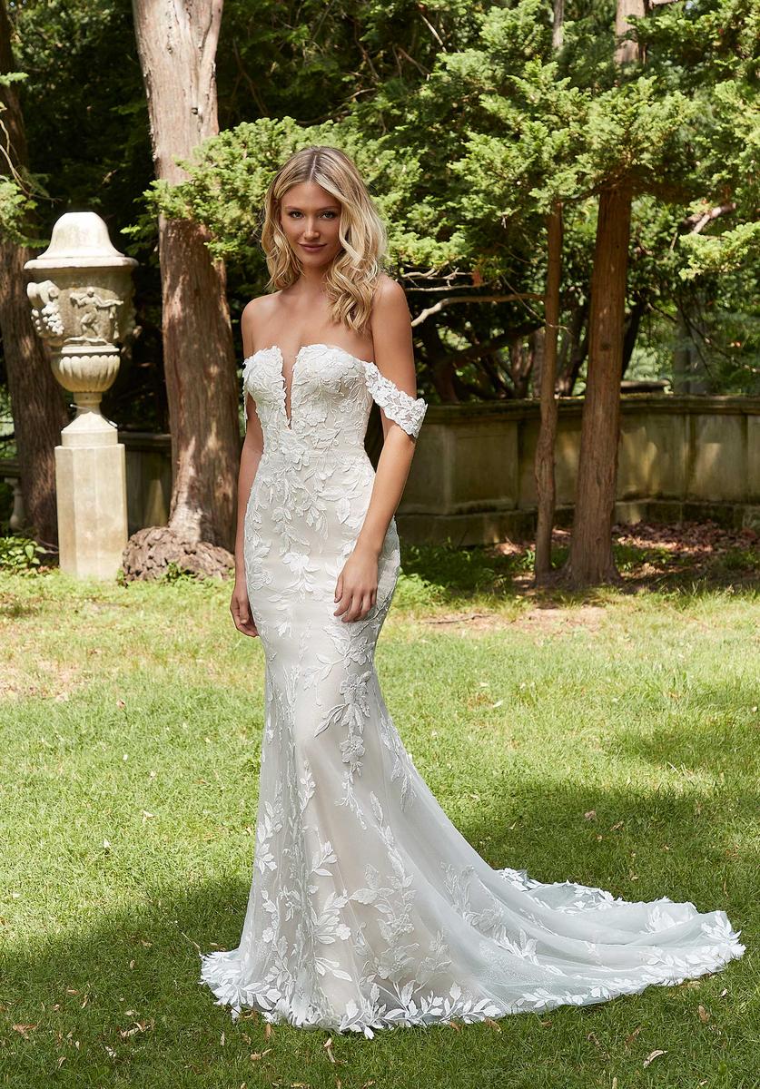 Blu Bridal by Morilee "Pauline" Wedding Dress 4160 - Image 3