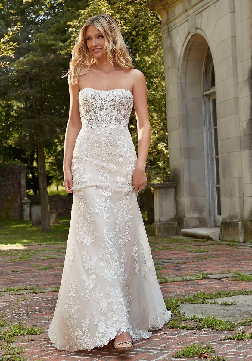 Blu Bridal by Morilee "Paige" Wedding Dress 4164 - Image 3