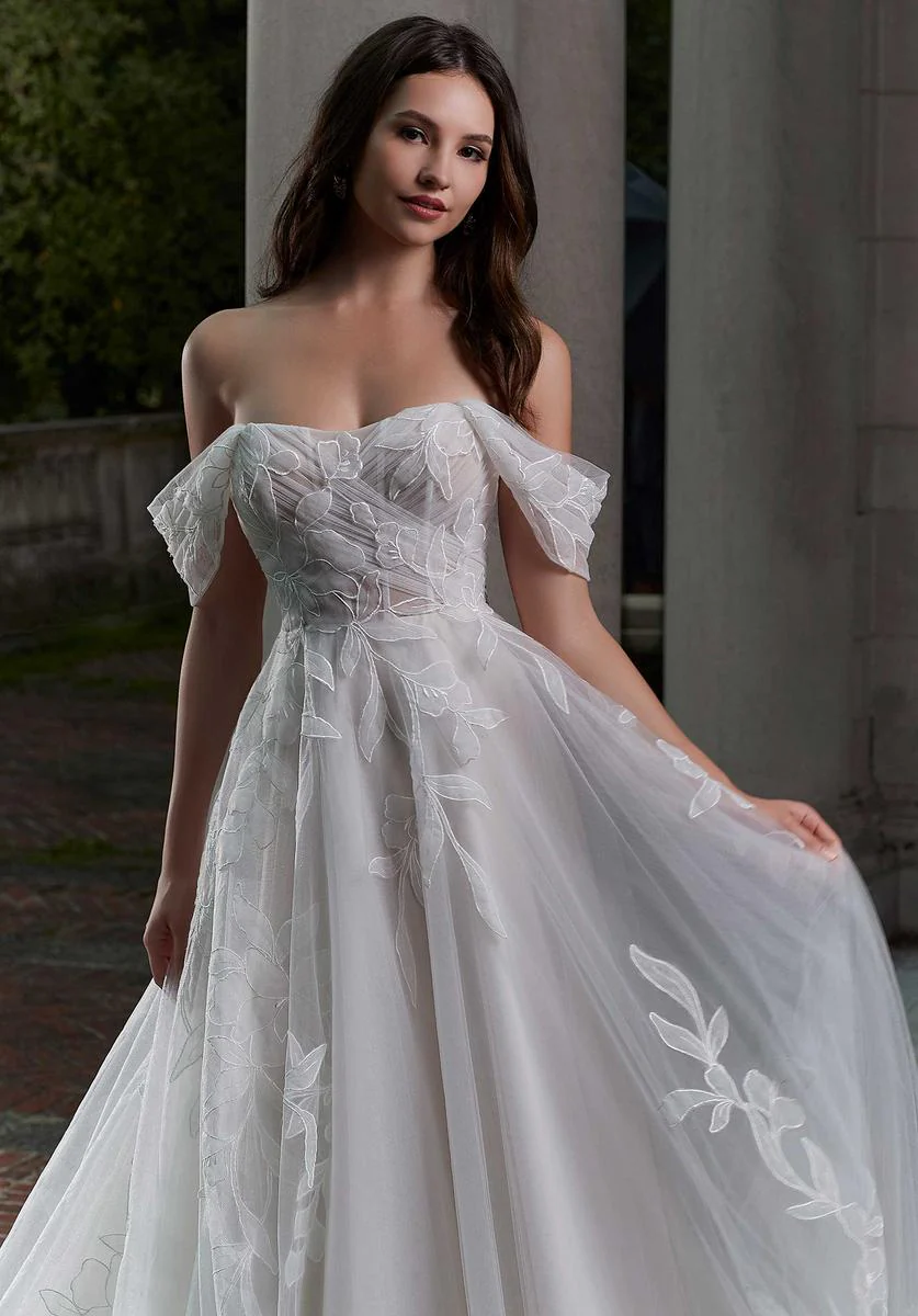 Blu Bridal by Morilee "Pacifica" Wedding Dress 4170 - Image 4
