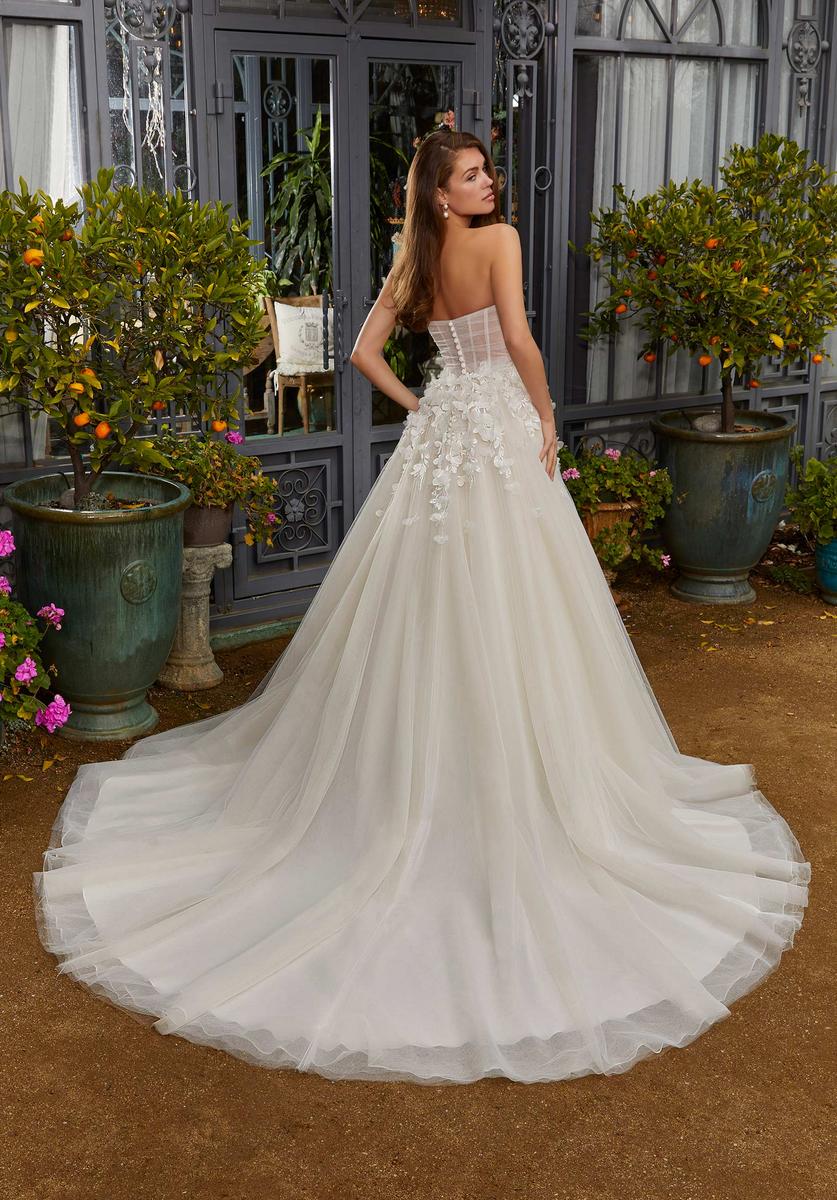 Blu Bridal by Morilee Rosalie Ruched Wedding Dress 4482 - Image 5