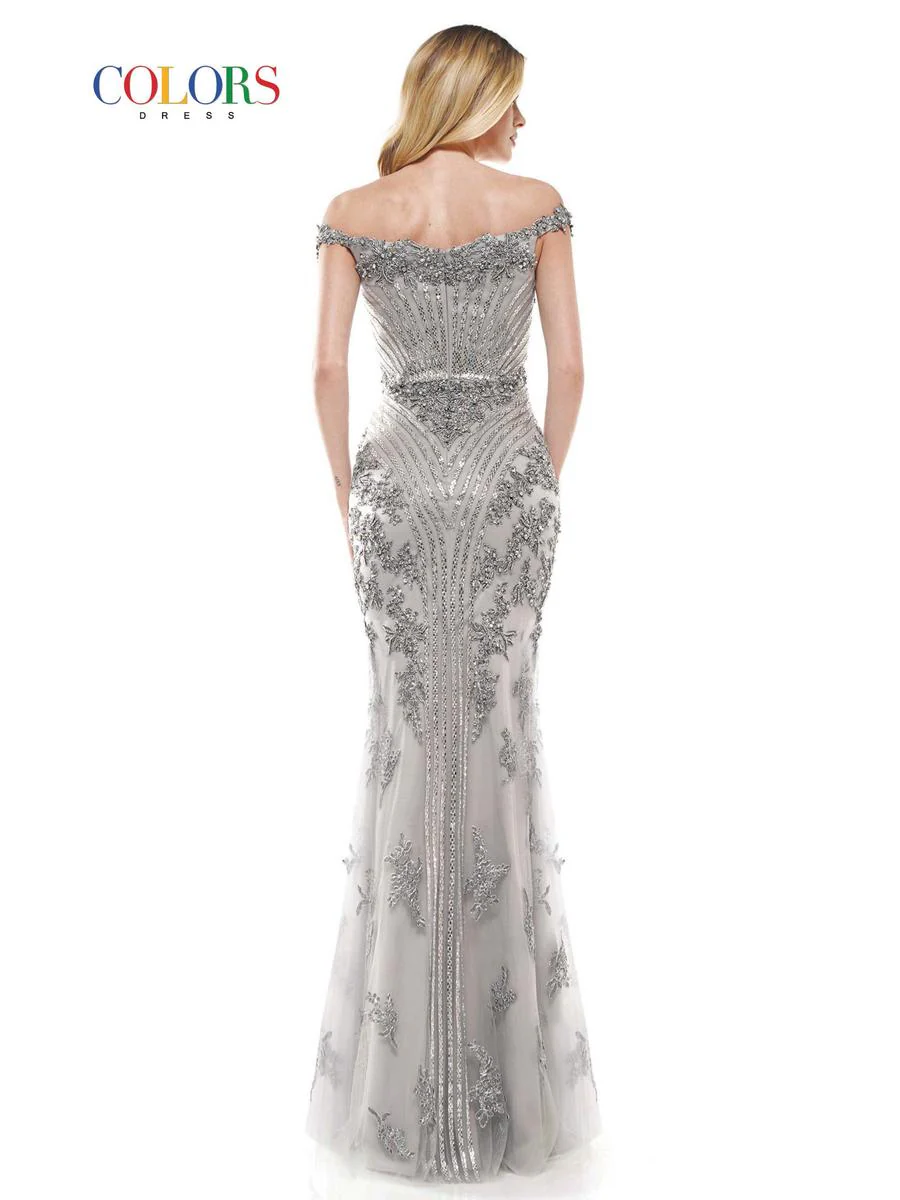 Colors Dress Tight Beaded Prom Dress J131 - Image 8