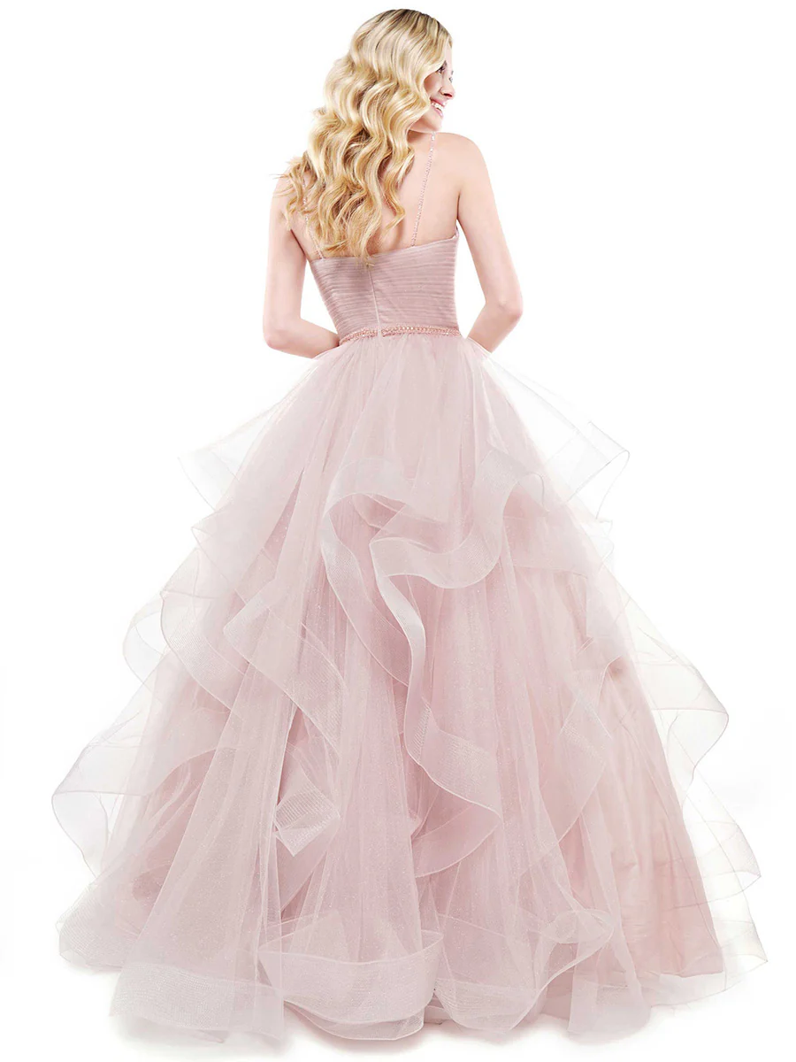 Colors Tiered Ruffle Prom Dress 2381 - Image 7