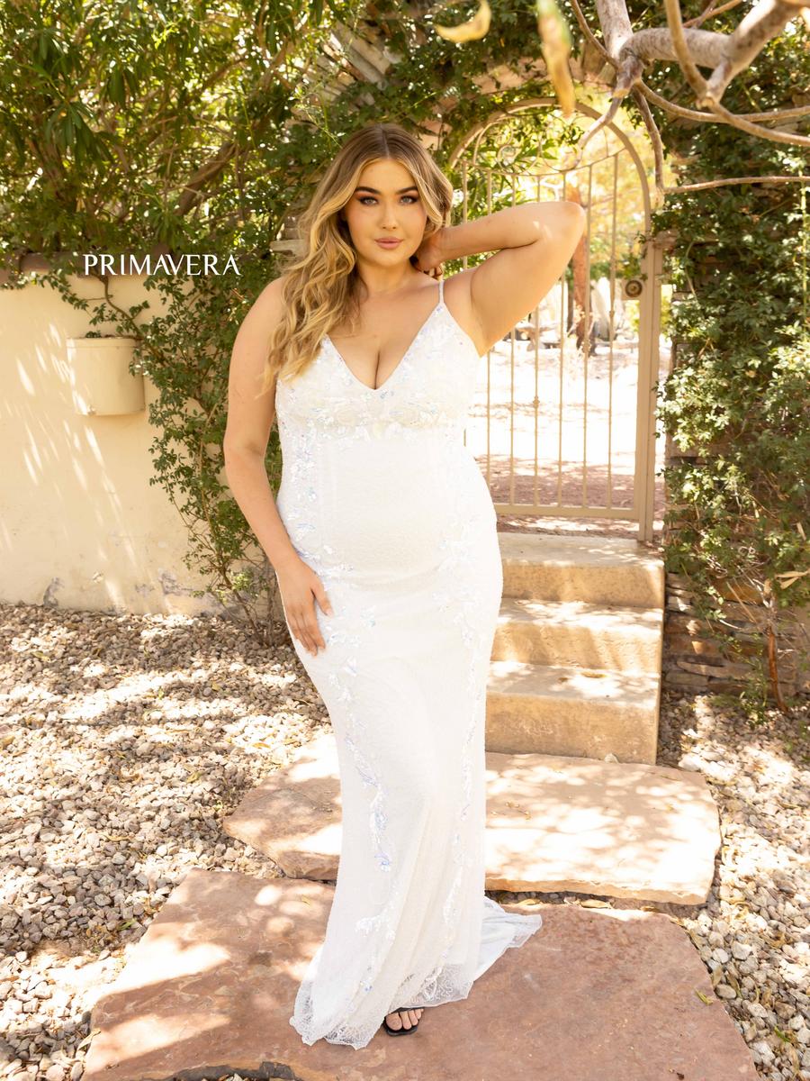 Curvy by Primavera Dress 14005 - Image 3