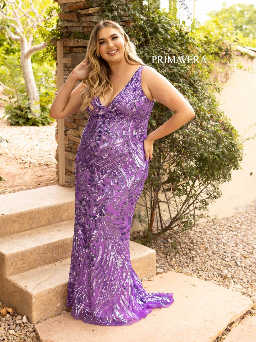Curvy by Primavera Dress 14008 - Image 3