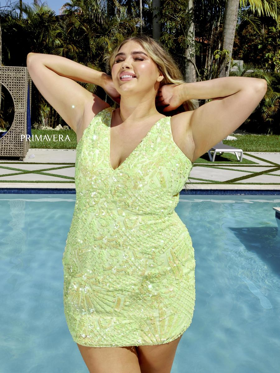 Curvy by Primavera Dress 14024 - Image 13