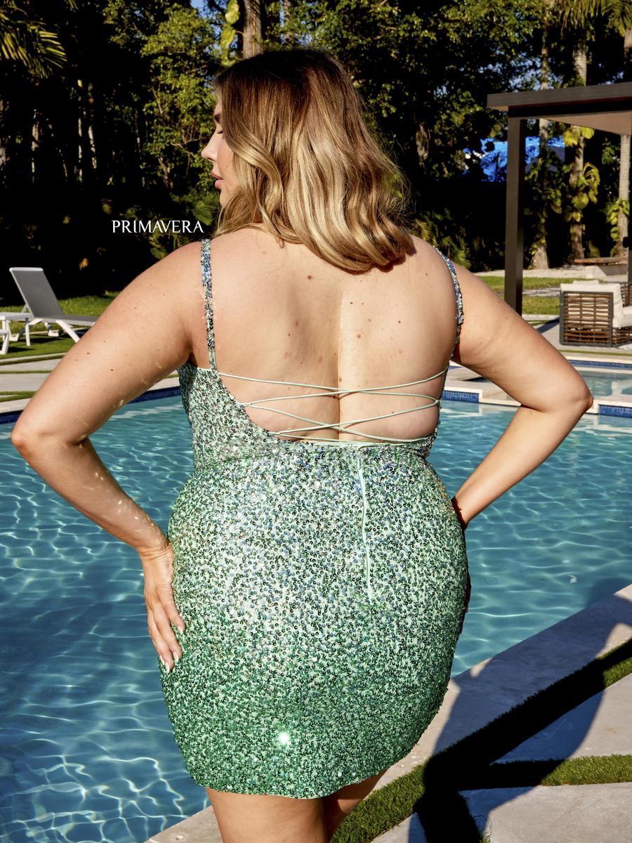 Curvy by Primavera Dress 14025 - Image 8