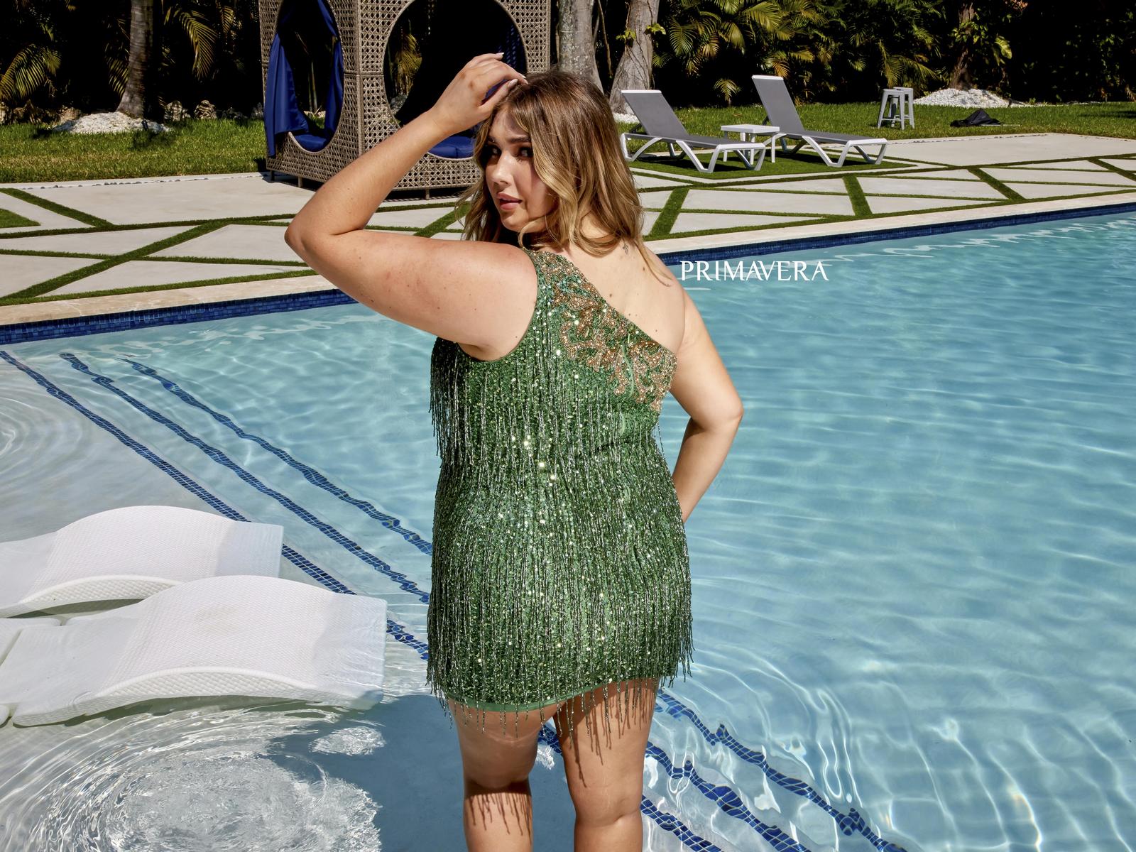 Curvy by Primavera Dress 14026 - Image 4