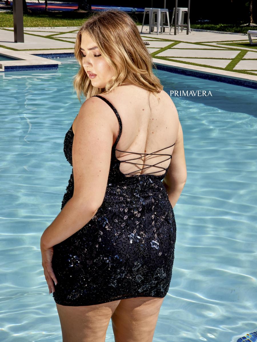 Curvy by Primavera Dress 14028 - Image 4