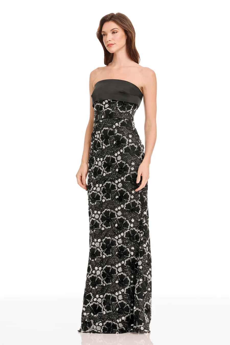 Dress the Population "Shay" Strapless Dress DDRN43 - Image 2