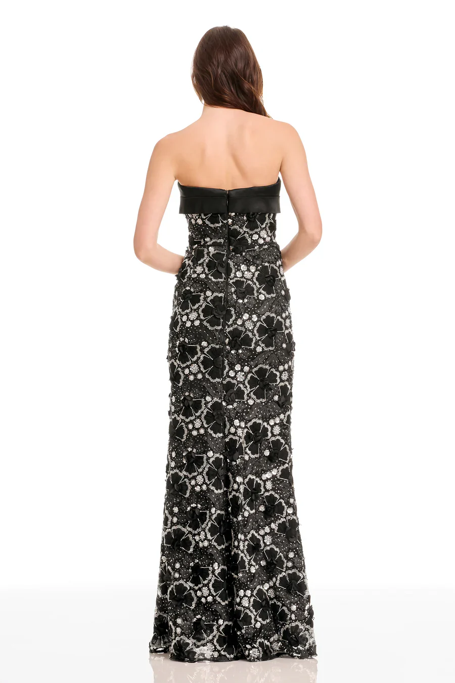 Dress the Population "Shay" Strapless Dress DDRN43 - Image 3