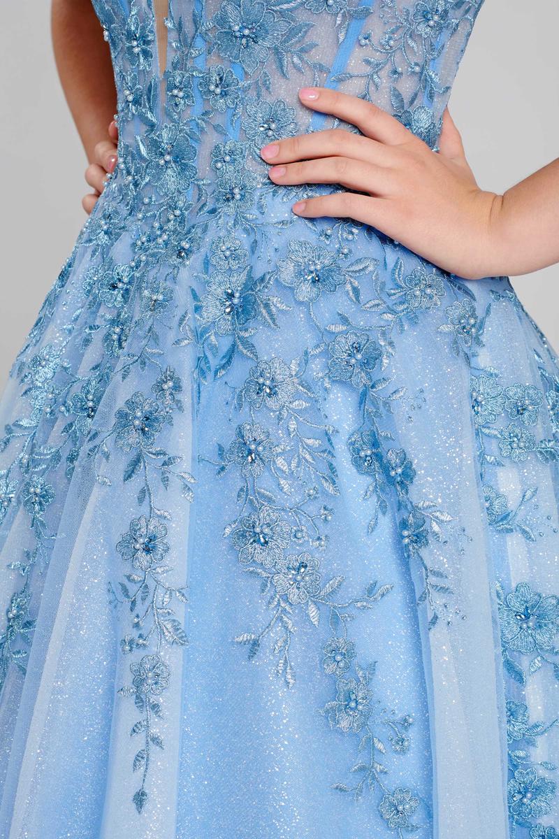 Ellie Wilde Lace Glitter Dress EW120014 - Image 10