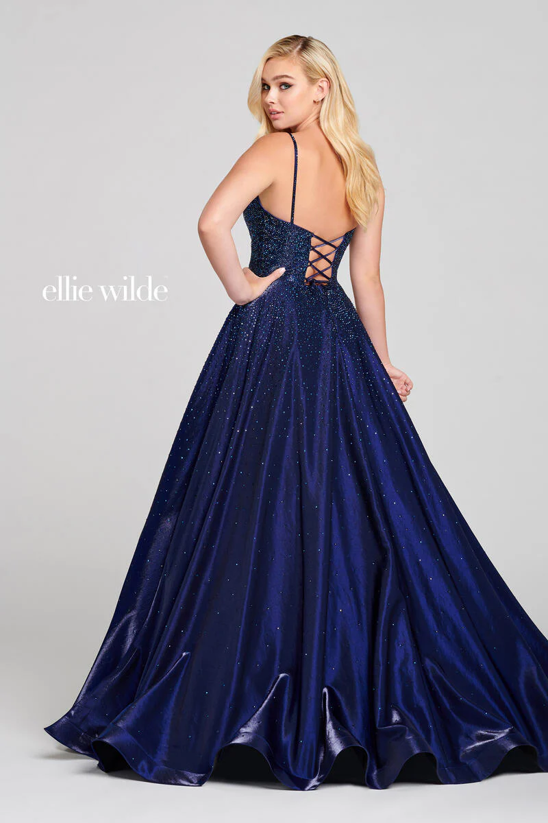 Ellie Wilde Long Jersey Ball Gown EW121005 - Image 3