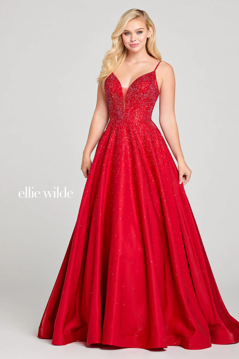 Ellie Wilde Long Jersey Ball Gown EW121005 - Image 4