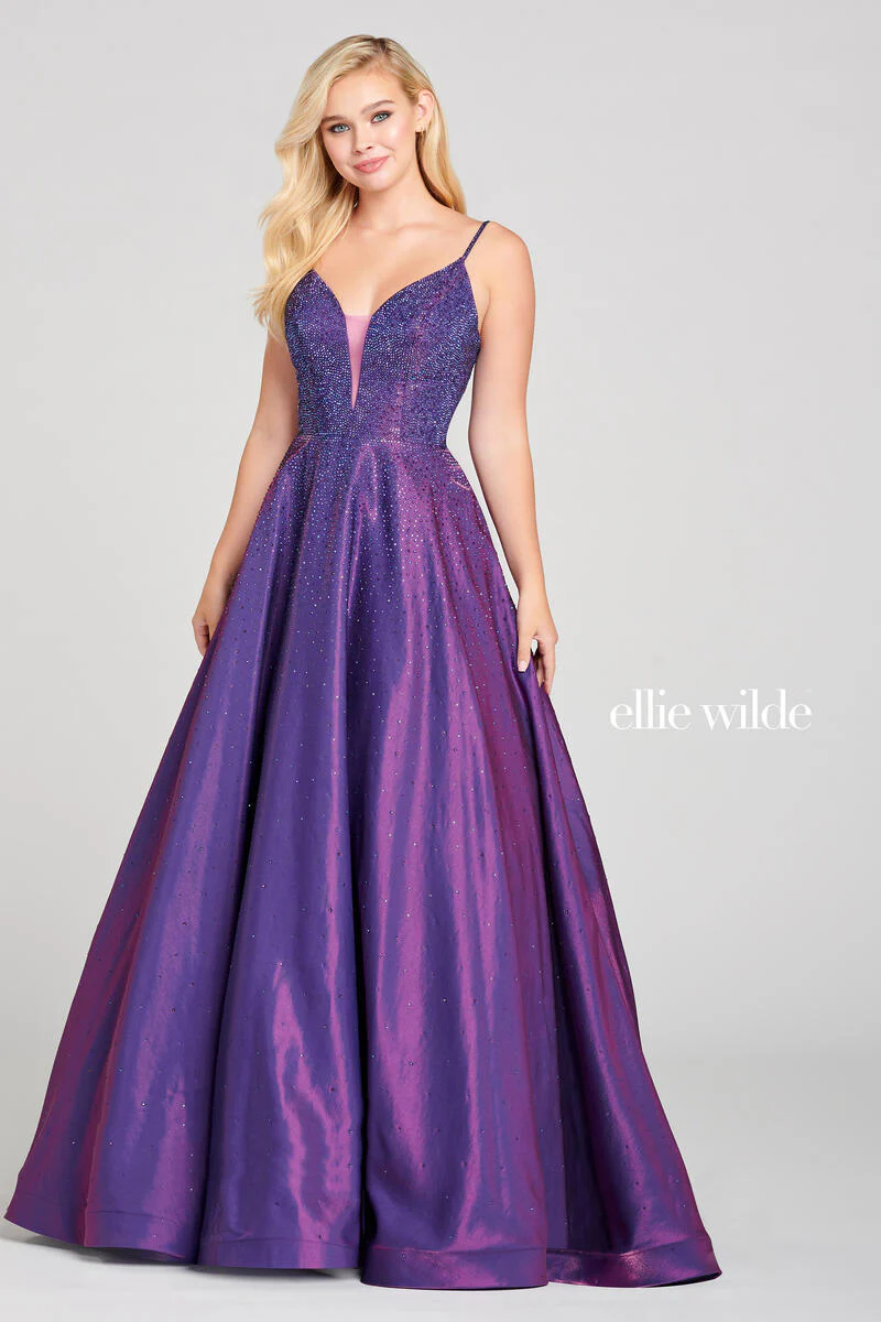 Ellie Wilde Long Jersey Ball Gown EW121005 - Image 5