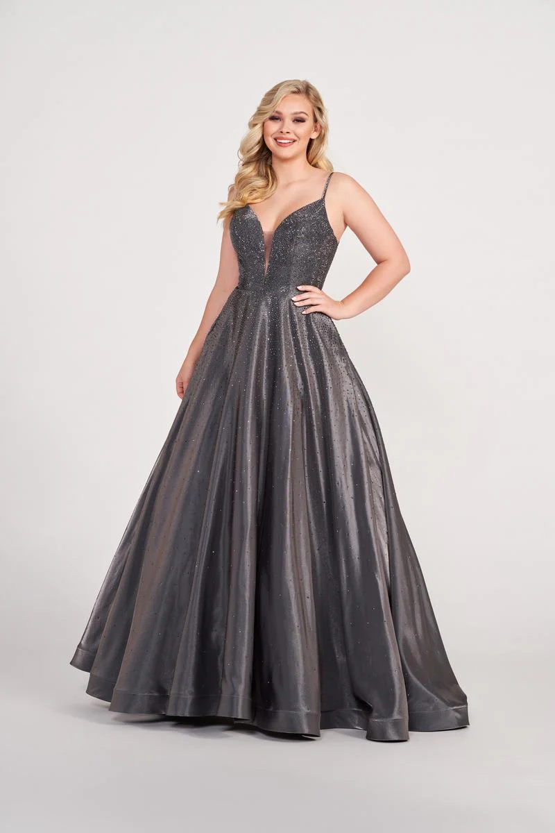 Ellie Wilde Long Jersey Ball Gown EW121005 - Image 7
