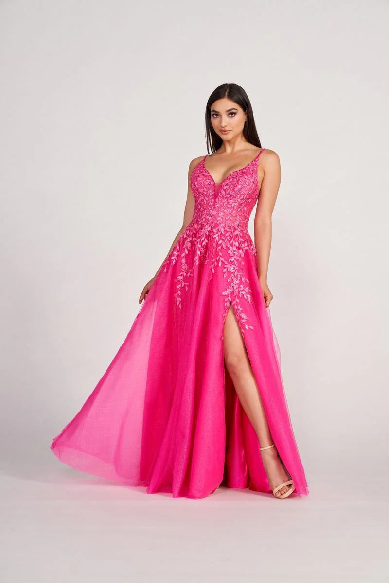 Ellie Wilde Sleeveless Long Prom Dress EW34089 - Image 4