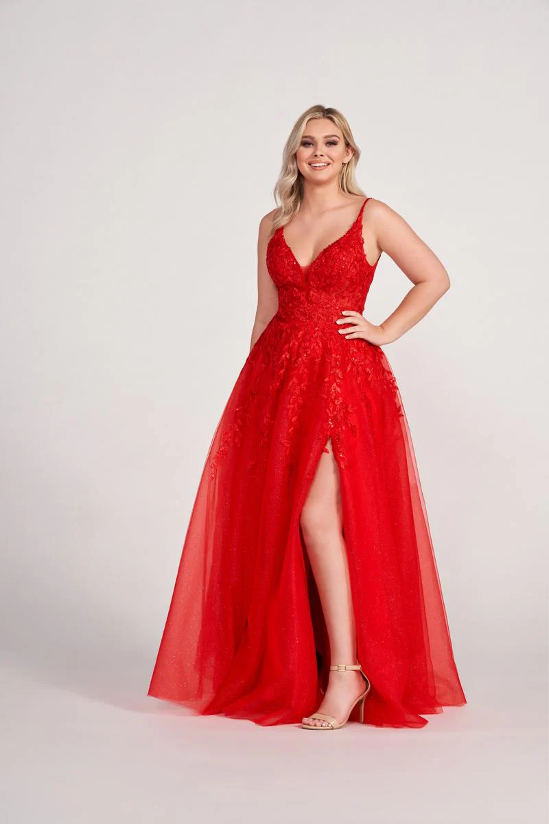 Ellie Wilde Sleeveless Long Prom Dress EW34089 - Image 6