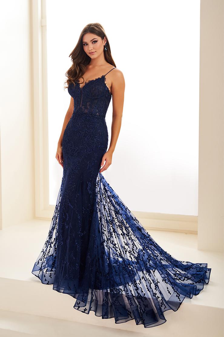 Ellie Wilde Mermaid Corset Lace Prom Dress EW35010 - Image 13