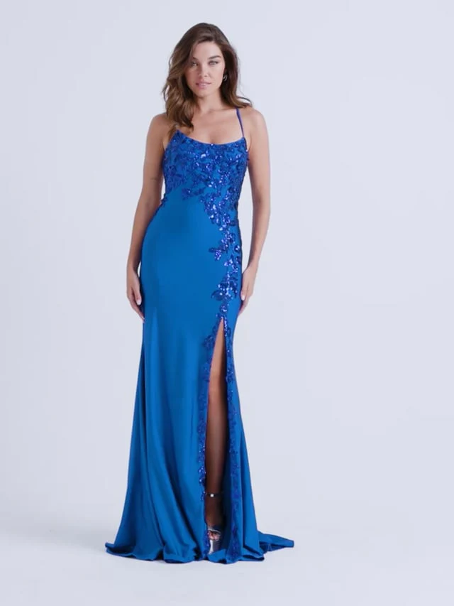 Faviana Asymmetrical Prom Dress 11017 - Image 24